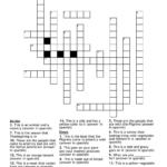 El Día De Acción De Gracias Crossword   Wordmint Within Spanish Thanksgiving Crossword Puzzle Answers