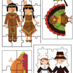 Fall And Thanksgiving Puzzle Activities Printables With Regard To Thanksgiving Puzzles For Kids