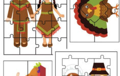 Fall And Thanksgiving Puzzle Activities Printables with regard to Thanksgiving Puzzles For Kids