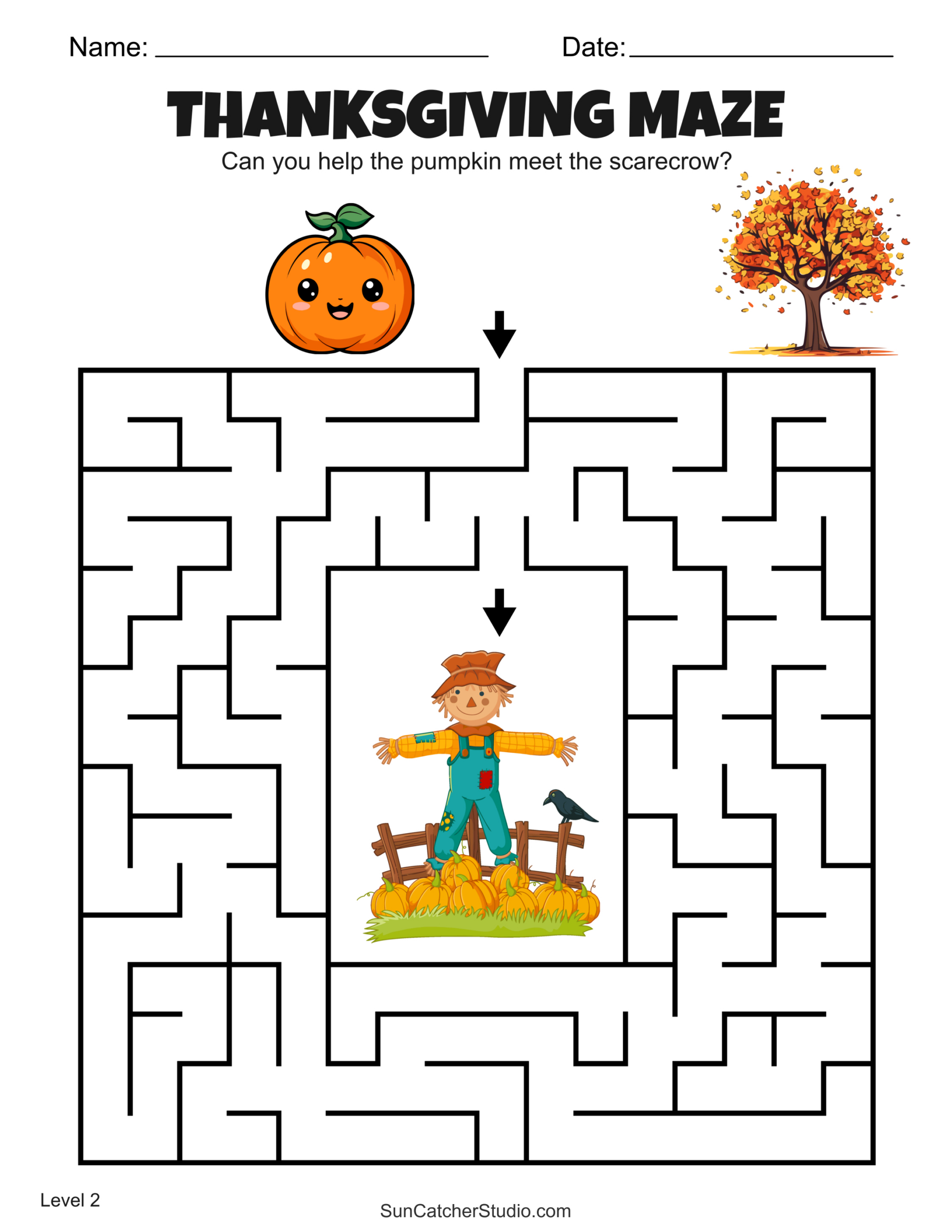 Free Printable Thanksgiving Maze Worksheets And Puzzles – Free regarding Thanksgiving Maze Puzzles