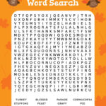 Free Printable Thanksgiving Word Search   Play Party Plan Inside Thanksgiving Word Searches And Crossword Puzzles