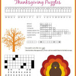 Free Thanksgiving Puzzle Printables   24/7 Moms For Daily Dish Magazine Thanksgiving Puzzles Answers