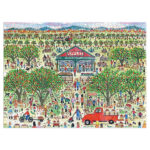 Galison Michael Storrings Apple Pickin' Puzzle 1000Pcs   Puzzles Throughout Michael Storrings Thanksgiving Puzzle