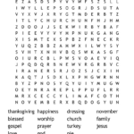 Giving Thanks Word Search   Wordmint For Christian Thanksgiving Puzzles
