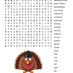 Gobble 'Til You Wobble Word Search   Wordmint Throughout Gobble Til You Wobble Thanksgiving Crossword Puzzle Answers