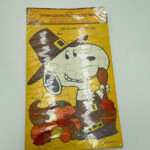 Hallmark Greeting Card Puzzle Happy Thanksgiving 1958 Snoopy With Regard To Snoopy Thanksgiving Puzzle
