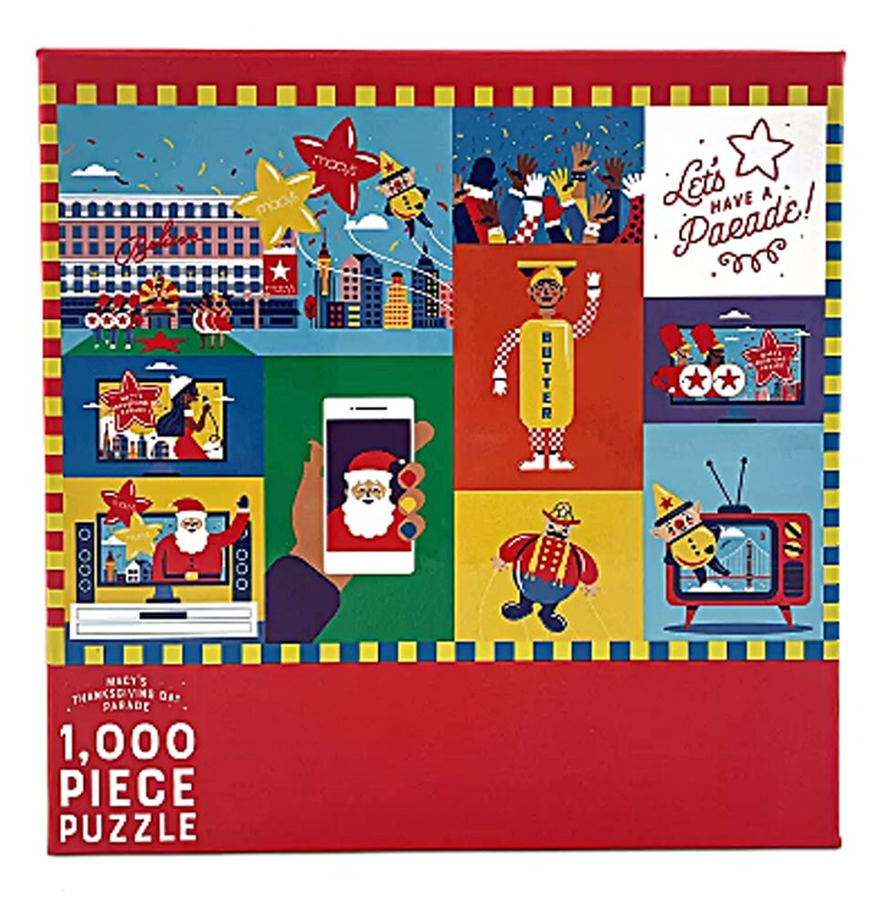 Macy&amp;#039;S Thanksgiving Day Parade 1,000-Pc. Jigsaw Puzzle | Ebay with regard to Thanksgiving Parade Puzzle