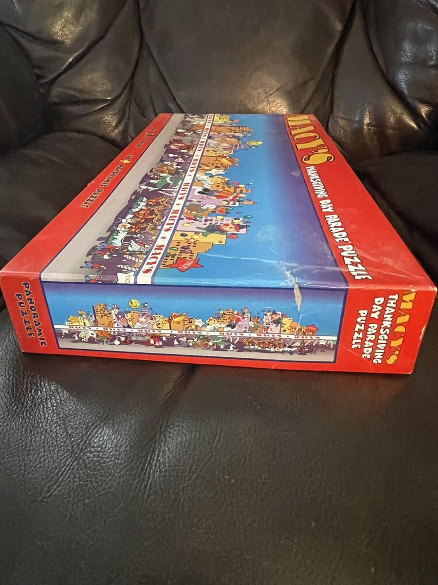 Macy’s Thanksgiving Day Parade Jigsaw Puzzle 750 Pieces Open Box regarding Thanksgiving Day Parade Puzzle