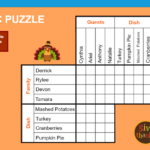 New Thanksgiving Lessons & Templates With Regard To Logic Puzzle Thanksgiving