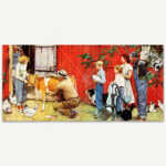 Norman Rockwell Visits A County Agent Pertaining To Norman Rockwell Thanksgiving Jigsaw Puzzle