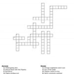 Thanksgiving Crossword Puzzle Free Printable For Kids Or Adults For Thanksgiving Word Crossword Puzzle