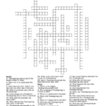 Thanksgiving Crossword Puzzle   Wordmint In The First Thanksgiving Crossword Puzzle