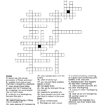 Thanksgiving Crossword Puzzle   Wordmint With Thanksgiving Crossword Puzzle Hard