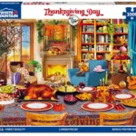 Thanksgiving Day   1000 Piece Jigsaw Puzzlewhite Mountain With Regard To Thanksgiving 1000 Piece Puzzle