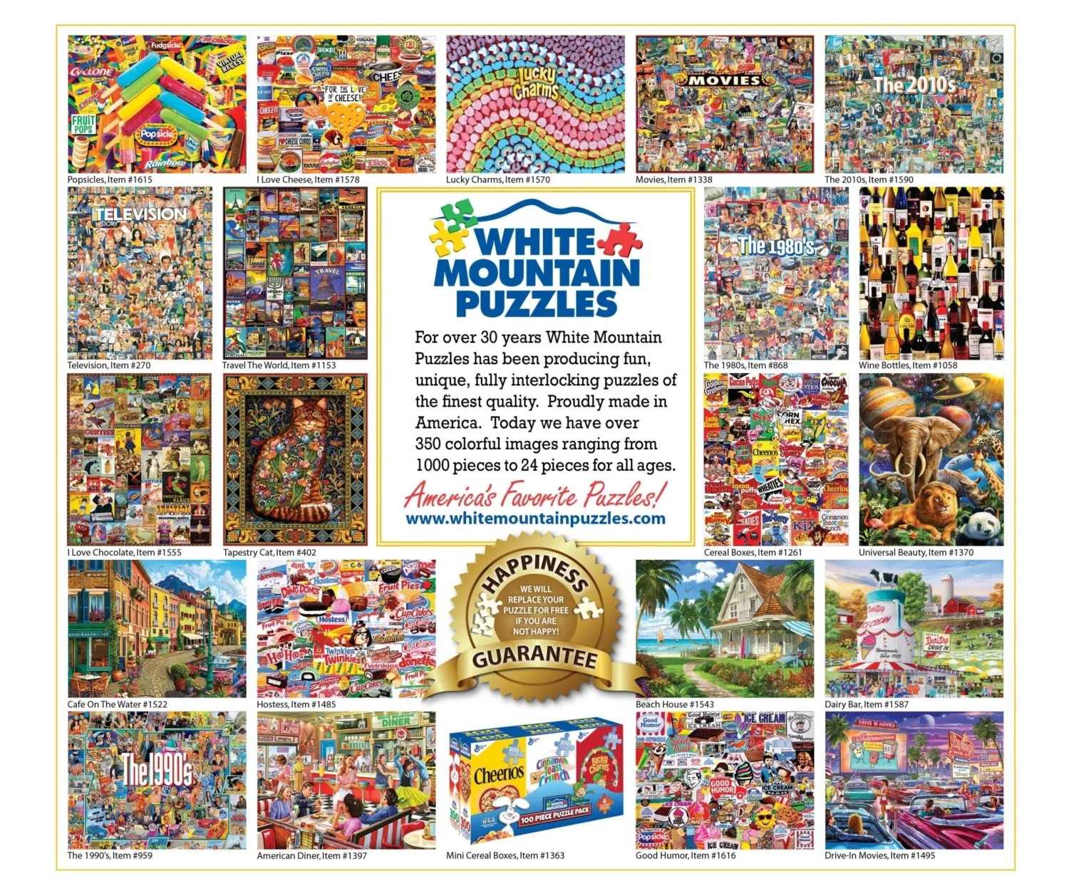 Thanksgiving Day - 1000 Piece Jigsaw Puzzlewhite Mountain with regard to White Mountain Thanksgiving Puzzle