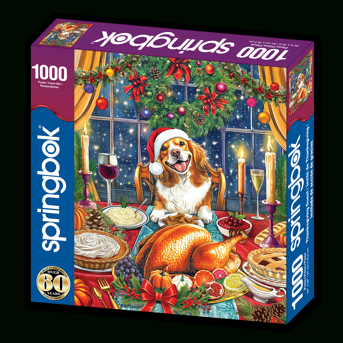 Thanksgiving Guest 1000 Piece Jigsaw Puzzle intended for Thanksgiving Puzzle 1000 Piece