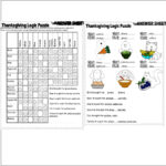 Thanksgiving Logic Puzzle Critical Thinking Skills Graph Visuals Intended For Thanksgiving Logic Puzzle Printables