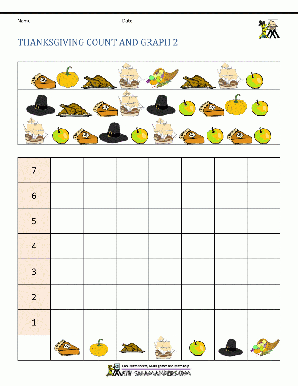Thanksgiving Math Worksheets 2Nd Grade inside Free Thanksgiving Math Puzzles