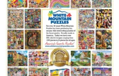 Thanksgiving Parade - 1000 Piece Jigsaw Puzzlewhite Mountain with regard to White Mountain Thanksgiving Parade Puzzle