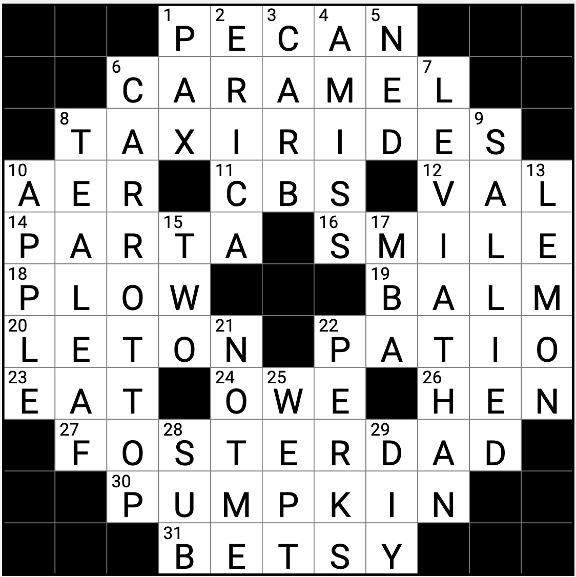 Thanksgiving Puzzle Answers 2023 - The New York Times with regard to Clue Search Puzzles Answers Thanksgiving