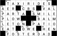 Thanksgiving Puzzle Answers 2023 - The New York Times with regard to Thanksgiving Crossword Puzzle Answers Today