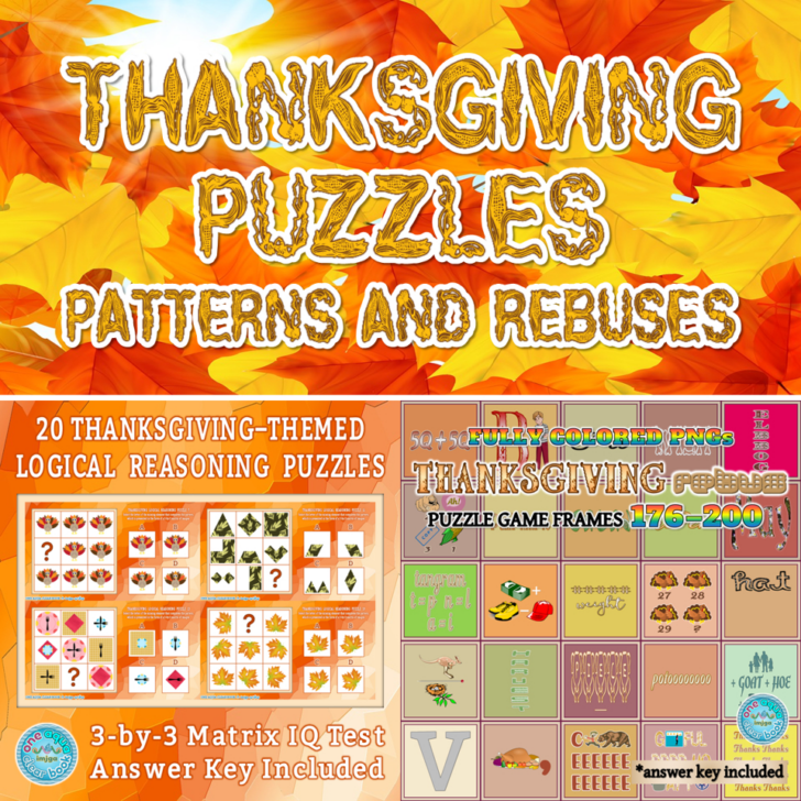 Thanksgiving Rebus Puzzle Thanksgiving Rebus Puzzle
