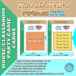 Thanksgiving Rebus Puzzle Party Game Cards 176–200 | Madeteachers Intended For Thanksgiving Rebus Puzzle