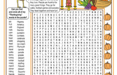 Thanksgiving Then & Now Printable Vocabulary Word Search Puzzle throughout Thanksgiving Printable Puzzles