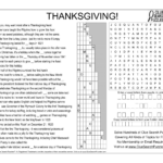 Thanksgiving Trivia Quiz With Regard To Thanksgiving Clue Search Puzzle