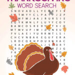 Thanksgiving Word Search: Large Print Thanksgiving Word Search With Regard To Thanksgiving A Massive Word Search Puzzle