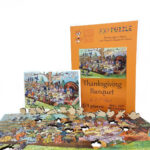 Wooden Jigsaw Puzzle For Adultsfoxsmartbox   373 Pcs Throughout Thanksgiving Jigsaw Puzzle