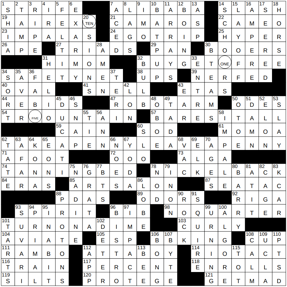 0105-25 Ny Times Crossword 5 Jan 25, Sunday - Nyxcrossword for Felt In The Christmas Spirit Nyt Crossword