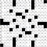 0513 25 Ny Times Crossword 13 May 25, Tuesday   Nyxcrossword Intended For Christmas Themed Pub Crawl Crossword