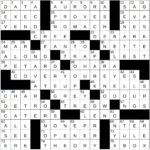 0630 22 Ny Times Crossword 30 Jun 22, Thursday   Nyxcrossword Pertaining To Christmas Poem Opener Nyt Crossword Clue