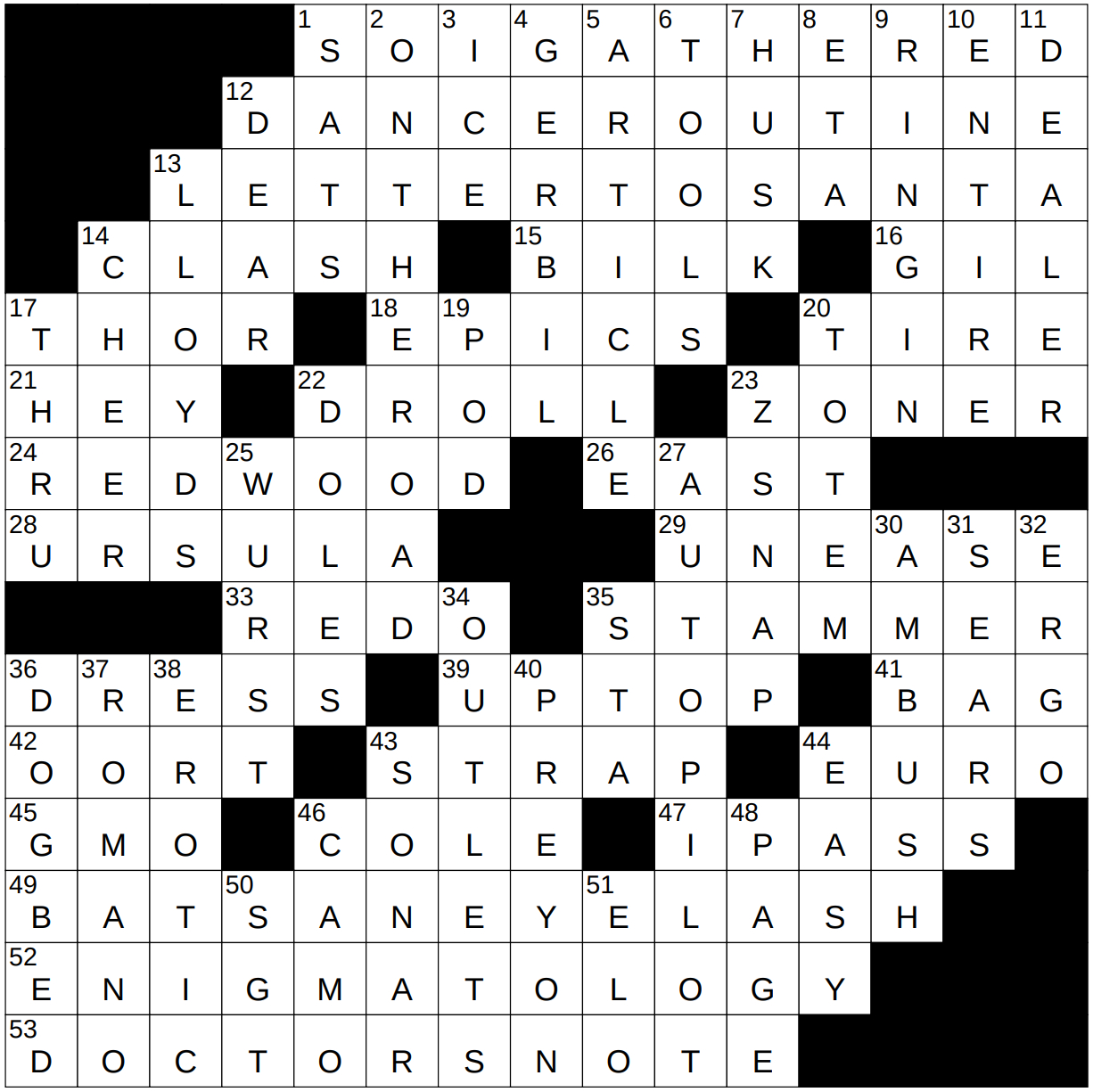 0701 23 ny times crossword 1 jul 23 saturday nyxcrossword for a visit from saint nicholas on christmas eg crossword 0701-23 Ny Times Crossword 1 Jul 23, Saturday - Nyxcrossword for A Visit From Saint Nicholas On Christmas Eg Crossword