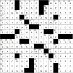 0703 25 Ny Times Crossword 3 Jul 25, Thursday   Nyxcrossword With Regard To Injury/Christmas Entree Nyt Crossword Clue