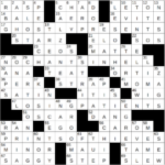 0809 23 Ny Times Crossword 9 Aug 23, Wednesday   Nyxcrossword Pertaining To Christmas Party Quaff Crossword