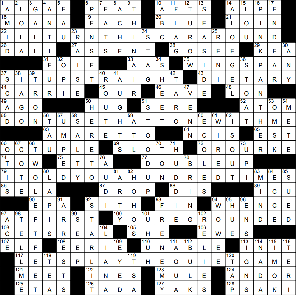 0918-22 Ny Times Crossword 18 Sep 22, Sunday - Nyxcrossword intended for Santa&amp;amp;#039;s Routes on Christmas Eve Nyt Crossword Clue