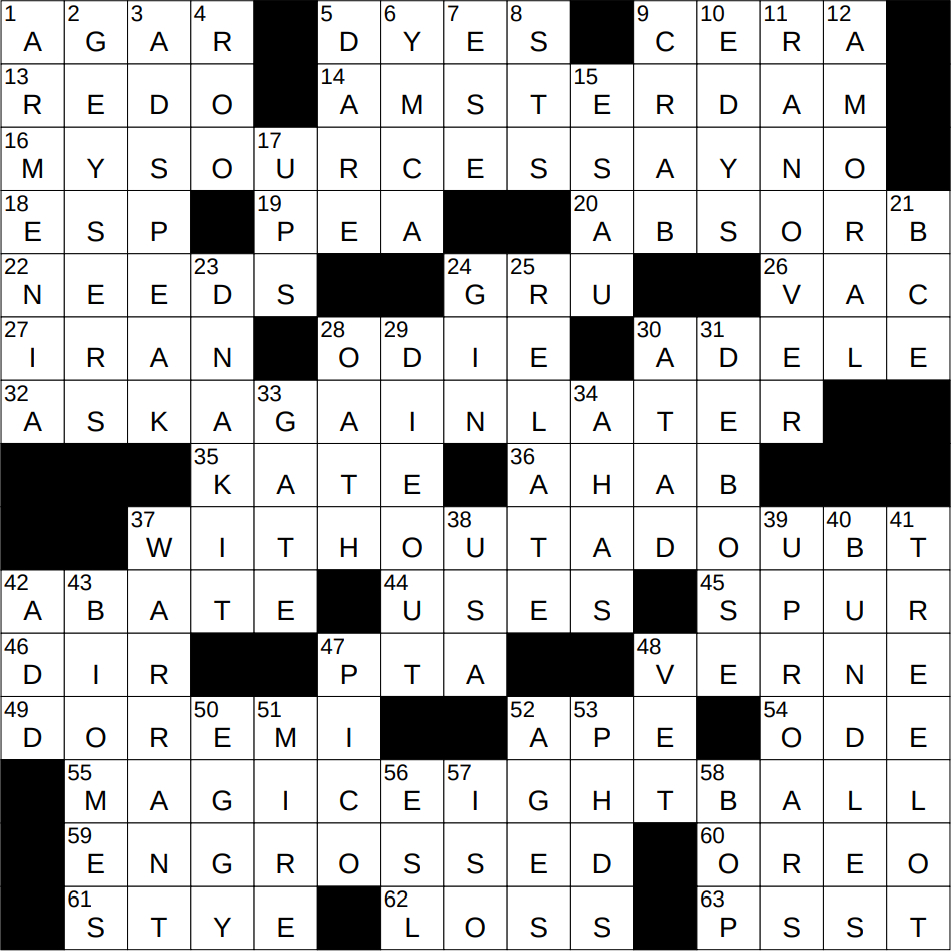 1008 25 ny times crossword 8 oct 25 wednesday nyxcrossword with regard to source of some halloween and christmas traditions crossword 1008-25 Ny Times Crossword 8 Oct 25, Wednesday - Nyxcrossword with regard to Source of Some Halloween and Christmas Traditions Crossword