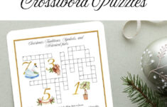 12 Days Of Christmas Crossword Puzzles (Free Printable) – Once pertaining to 12 Days of Christmas Crossword Puzzle