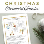 12 Days Of Christmas Crossword Puzzles (Free Printable)   Once Within Feast Of Christmas Crossword Clue