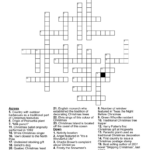 12 Days Of Christmas Crossword   Wordmint Pertaining To Classic Christmas Gift Crossword