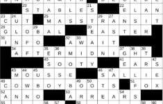 1223-24 Ny Times Crossword 23 Dec 24, Monday - Nyxcrossword inside Christmas Baubles Often Crossword Clue