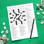 2020 Christmas Crossword   Karen Kavett Within Christmas Party Nyt Crossword