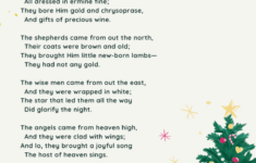 30+ Christmas Poems For Kids To Read This Holiday Season regarding Christmas Poem Opener Crossword