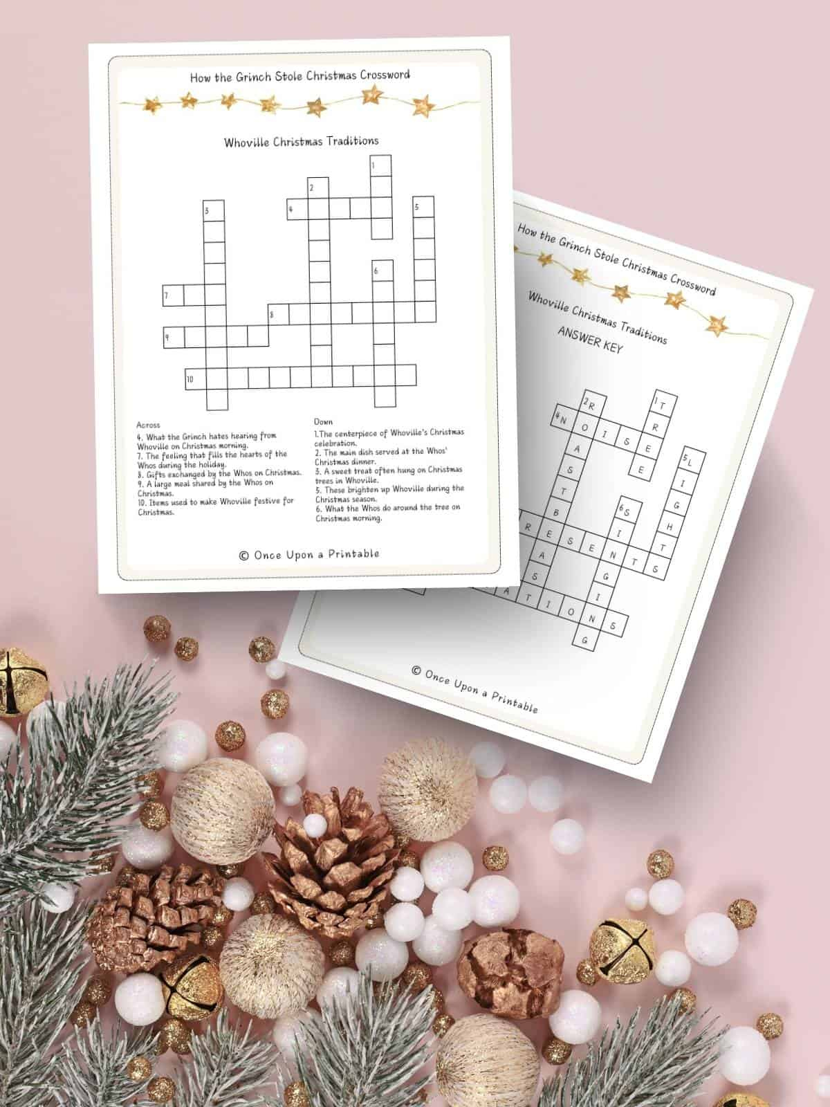 5 how the grinch stole christmas crossword puzzles free once inside christmas dinner centerpiece crossword 5 How The Grinch Stole Christmas Crossword Puzzles Free - Once inside Christmas Dinner Centerpiece Crossword