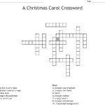 A Christmas Carol Crossword Printable With Regard To Miser In A Christmas Carol Crossword Clue