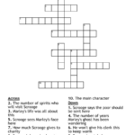 A Christmas Carol Crossword   Wordmint Inside Clerk In A Christmas Carol Crossword