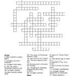 A Christmas Carol Crossword   Wordmint Intended For A Christmas Carol Name Crossword