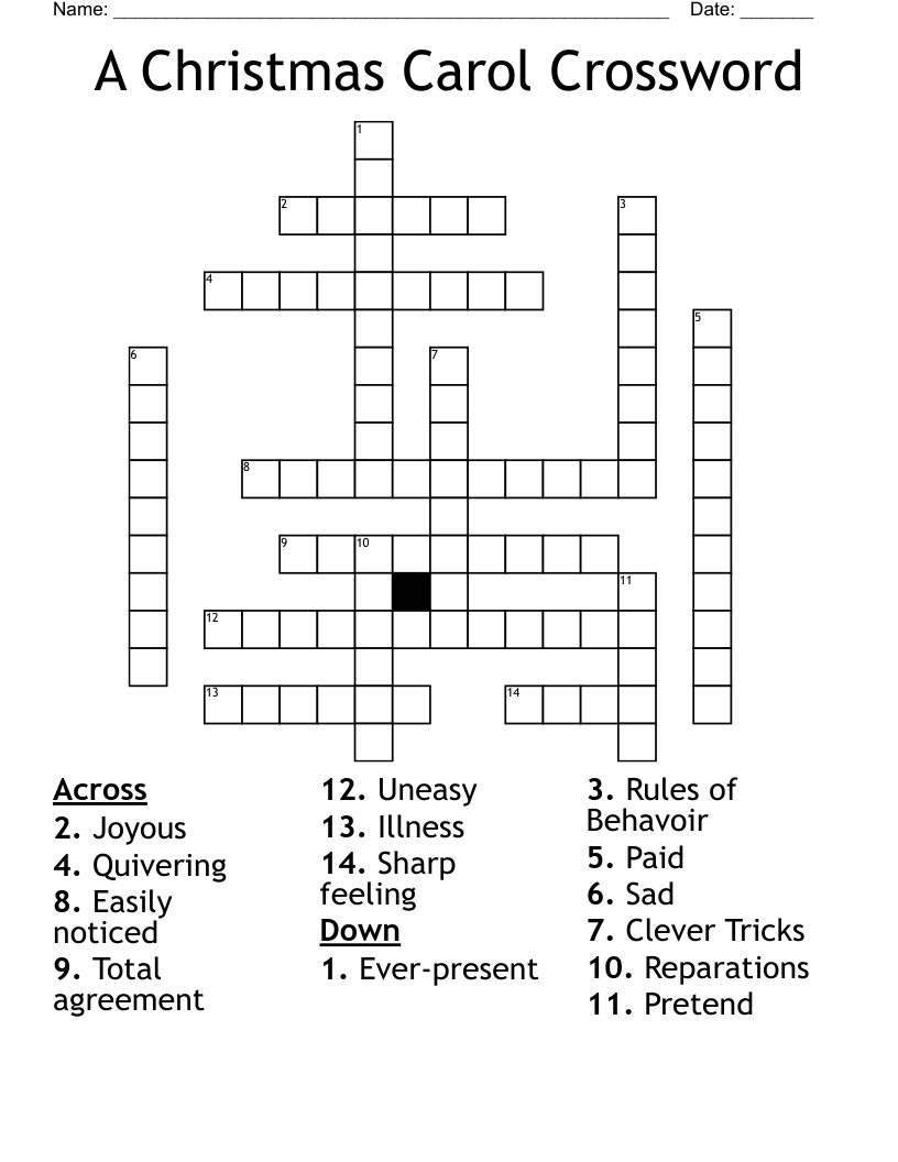 a christmas carol crossword wordmint pertaining to christmas carol opener crossword A Christmas Carol Crossword - Wordmint pertaining to Christmas Carol Opener Crossword